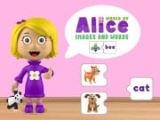 Play World of Alice   Images and Words Game on FOG.COM